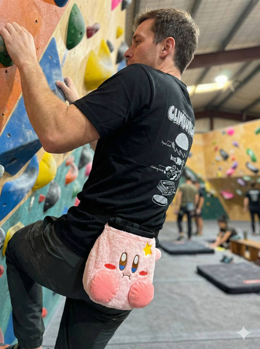 Pink Kirby Chalk Bag