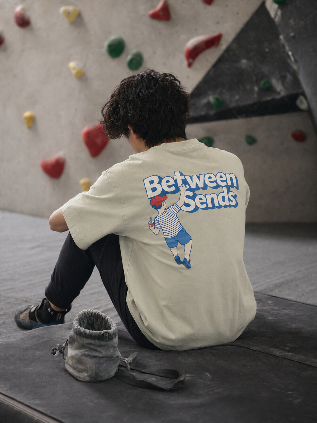 Crash Pad Logo Tee back graphic rest-day lifestyle photo